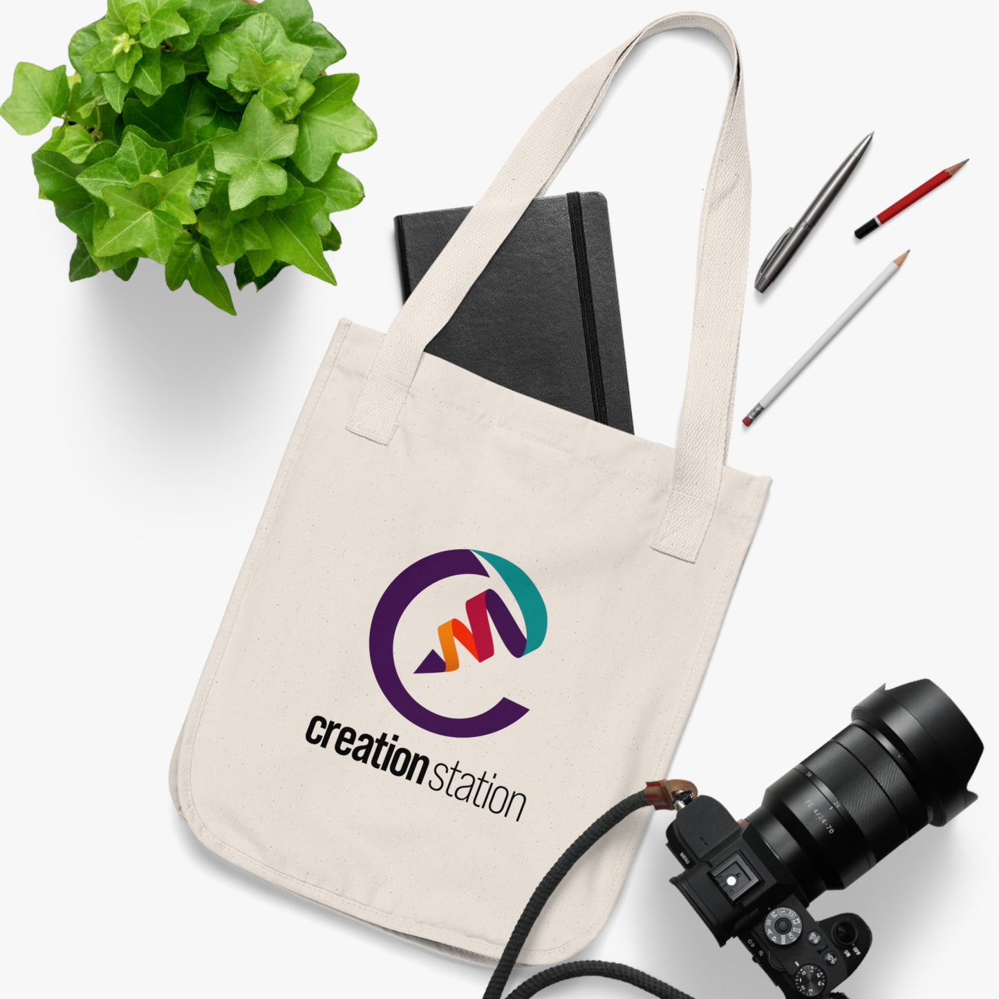 Organic Canvas Tote Bag